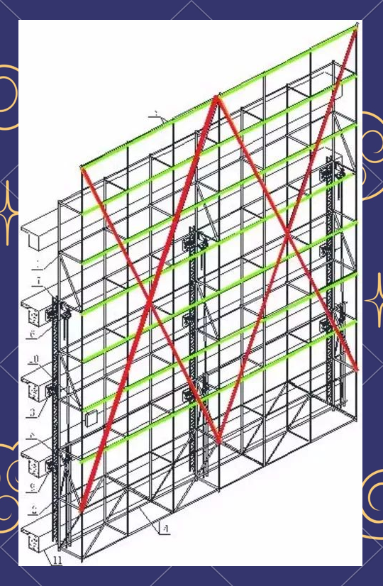 全面解析附著式升降腳手架 構造、功能與安全要點
